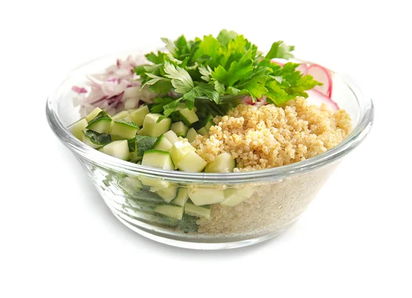 Овочевий салат з кіокою — стокове фото