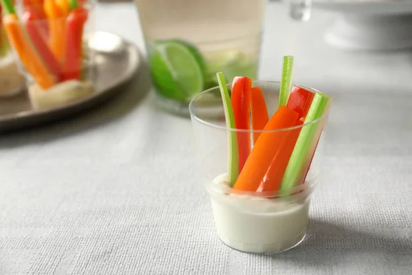 Bebek duş için lezzetli meze