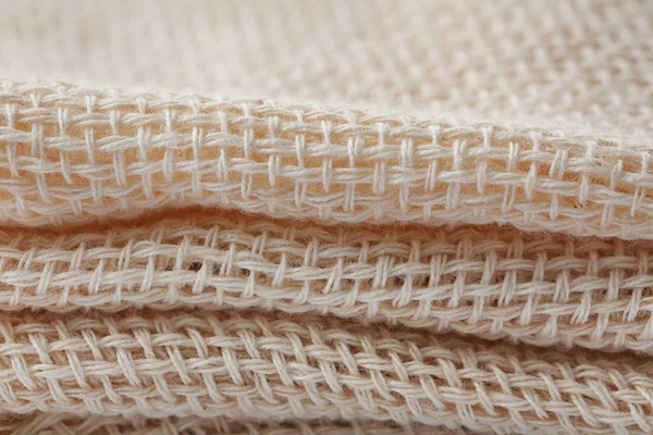 Текстура тканини коноплі — стокове фото