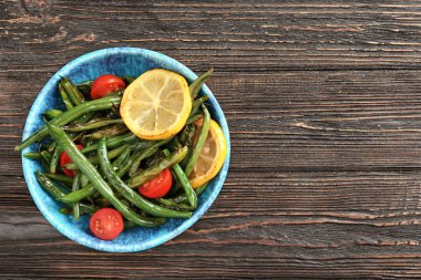 lezzetli taze fasulye