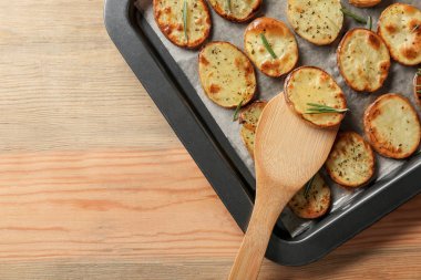 lezzetli fırında patates