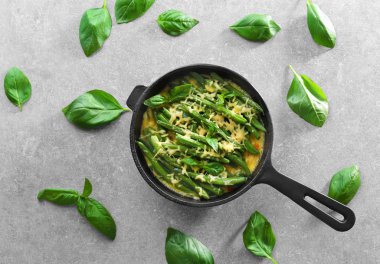 lezzetli yeşil fasulye güveç