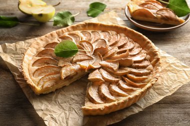 Lezzetli armut tart
