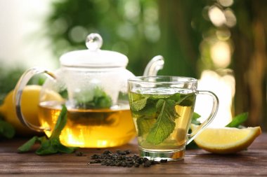 lezzetli nane çayı