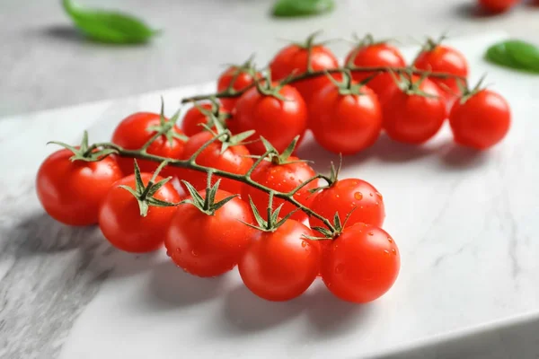 Tomates cerises mûres — Photo