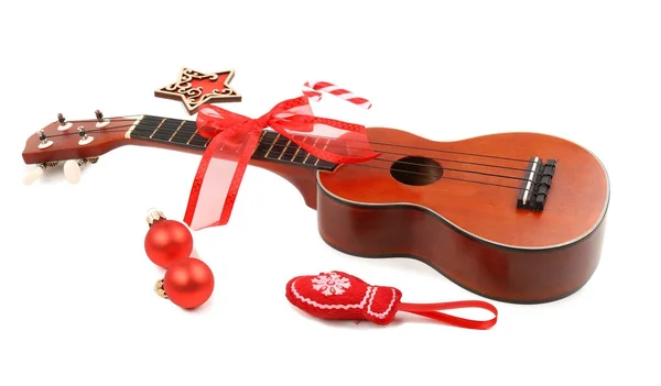 Concetto musicale natalizio — Foto Stock