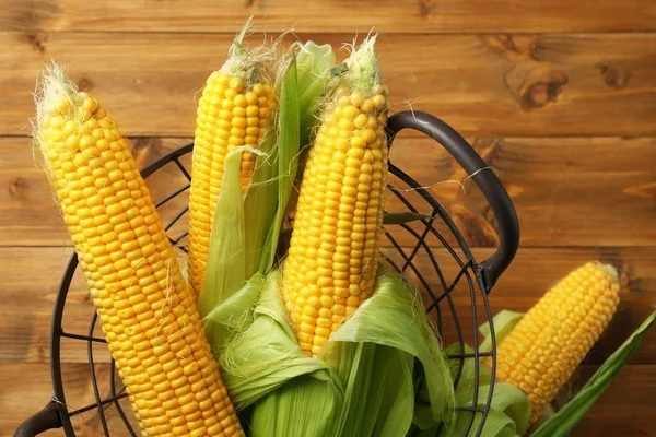 Fresh corn cobs — Stock Photo, Image