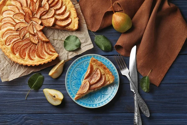 Torta de pêra deliciosa — Fotografia de Stock