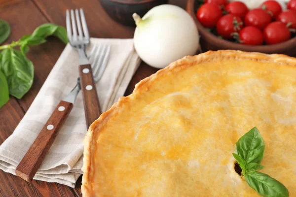 Lezzetli etli börek