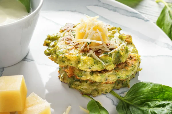 Lezzetli brokoli krep