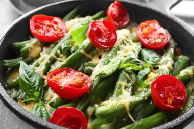 lezzetli yeşil fasulye güveç