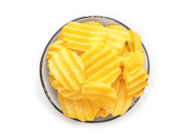 Patates cipsi ile kase  