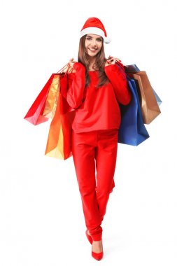 Noel alışveriş konsepti