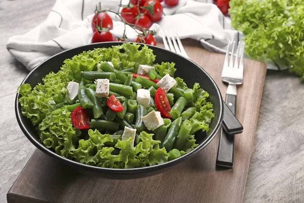 Délicieuse salade de haricots verts — Photo