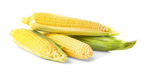 Fresh corn cobs — Stock Photo, Image