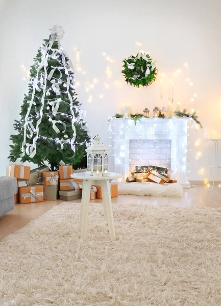 Christmas decorations at home — Stock Photo, Image