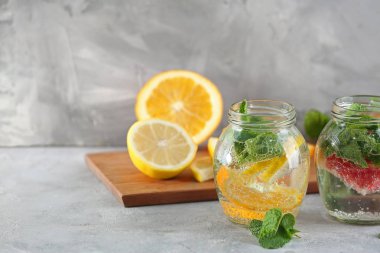 Kavanoz meyve su infüzyon 