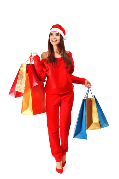Concetto shopping natalizio — Foto Stock