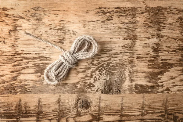 Node of hemp twine — Stock Photo, Image