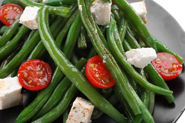 Delicious green beans salad — Stock Photo, Image