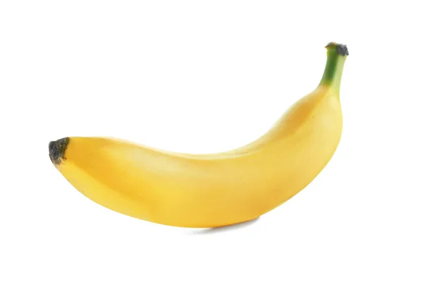 Frische Banane auf weiß — Stockfoto