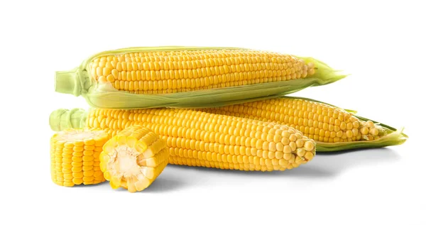 Fresh corn cobs — Stock Photo, Image