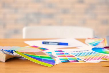 Pek çok farklı renk paleti örnekleri