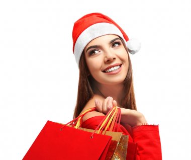 Noel alışveriş konsepti