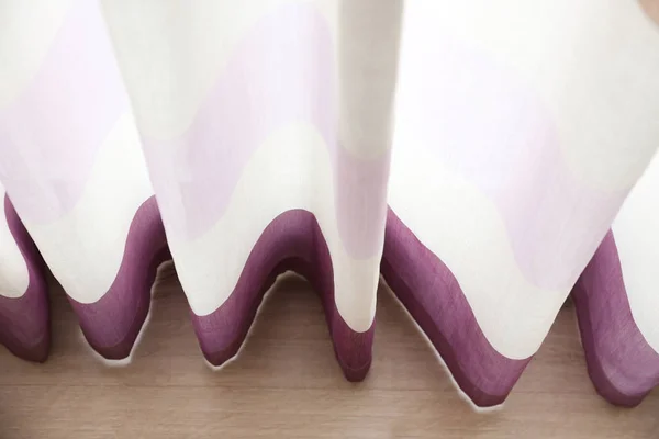 美しいシルクのカーテン — ストック写真