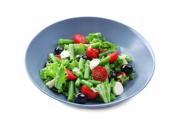 Salada com feijão verde — Fotografia de Stock