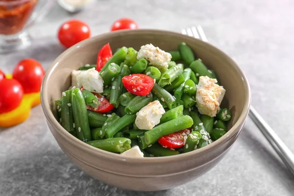 Deliciosa ensalada de judías verdes —  Fotos de Stock