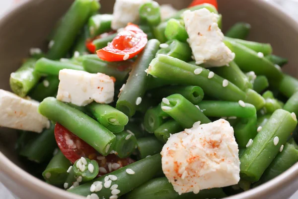 Deliciosa ensalada de judías verdes — Foto de Stock