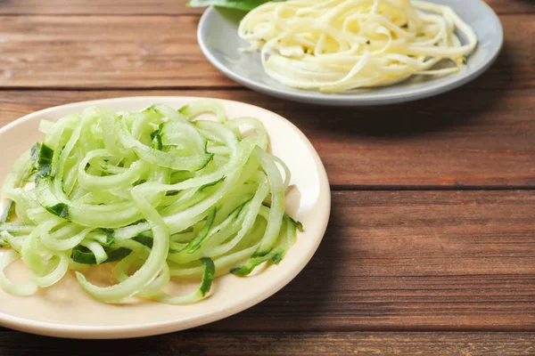 Raw vegetable spaghetti — Stock Photo, Image