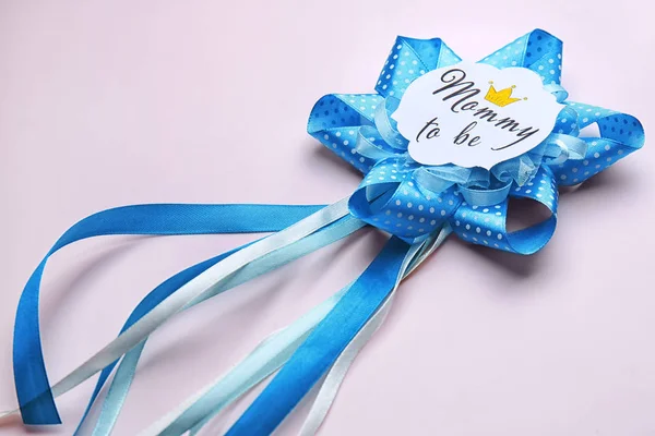 Award ribbon for baby shower party Stock Photo by ©belchonock