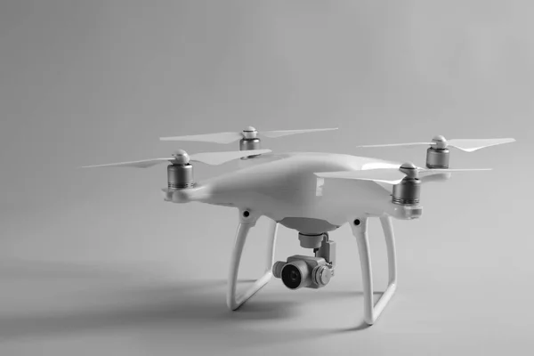 Modern quadcopter Grey — Stok fotoğraf