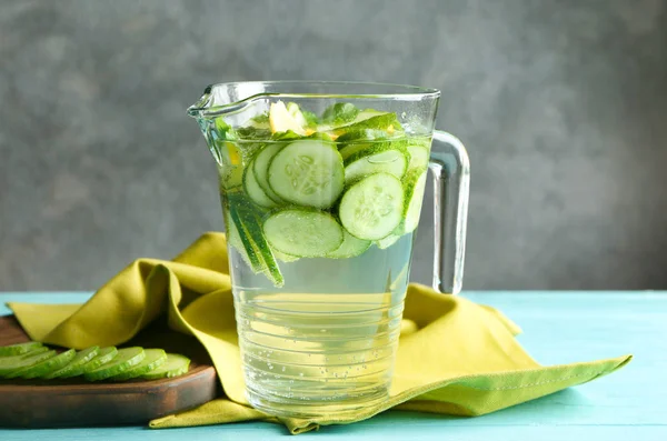 detox infused cucumber water