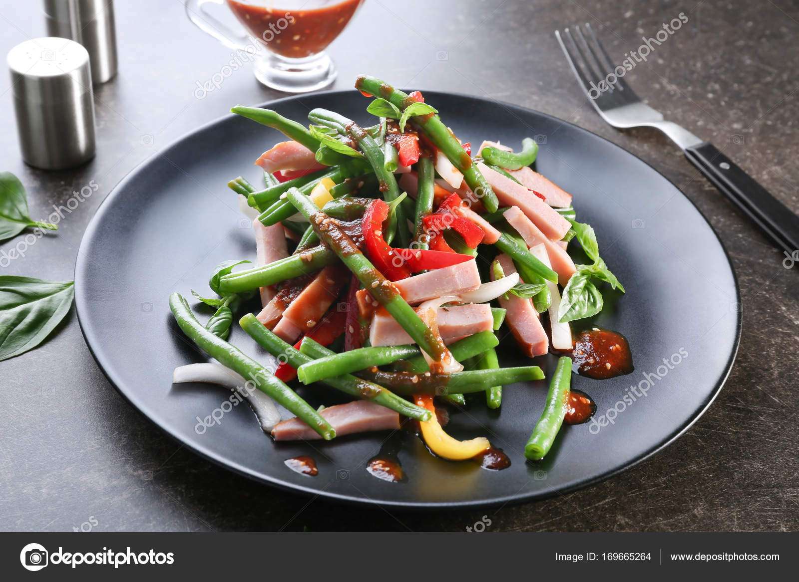 gröna bönor sallad gröna bönor sallad