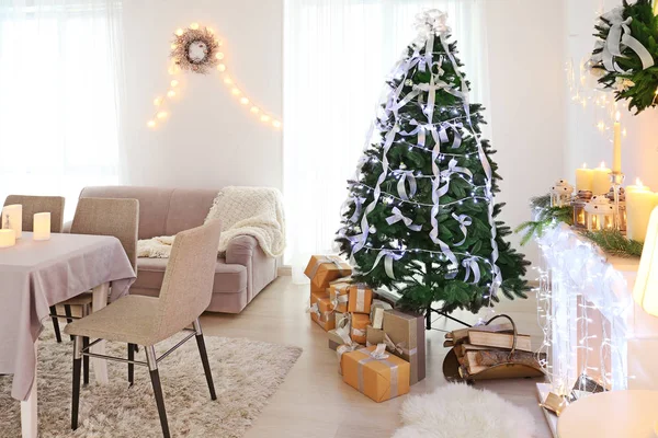 Decorações de Natal em casa — Fotografia de Stock