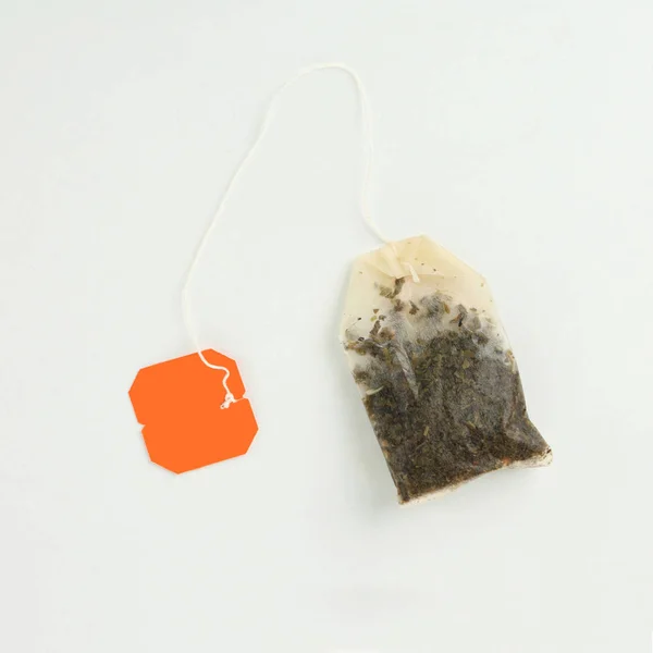 Used tea bag — Stock Photo, Image