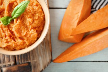 tatlı patates püresi