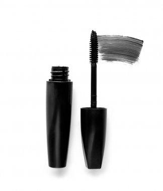 siyah rimel fırça darbesi