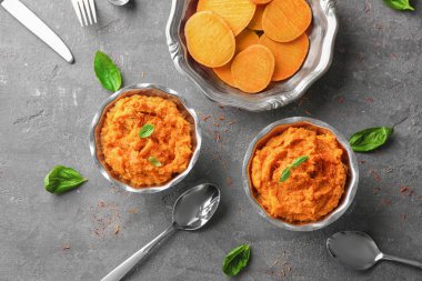 tatlı patates püresi