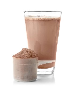 Protein shake ile cam 