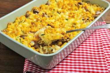 Mısır ile lezzetli güveç 