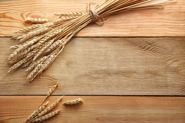 Zralé přírodní pšenice — Stock fotografie