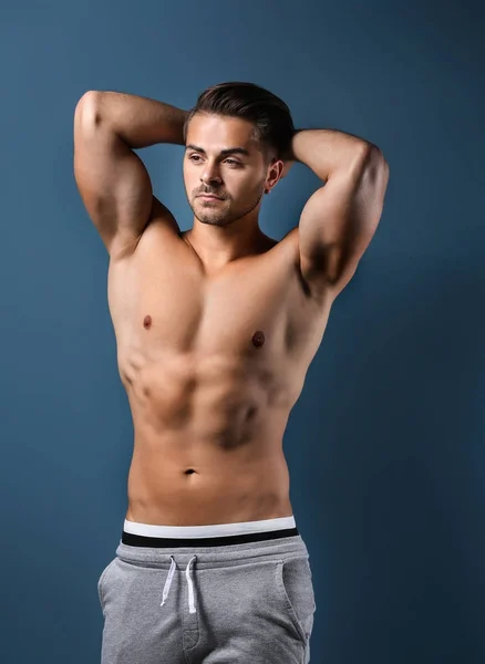 Sexy shirtless man — Stock Photo, Image