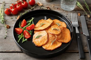 Pişmiş tatlı patates