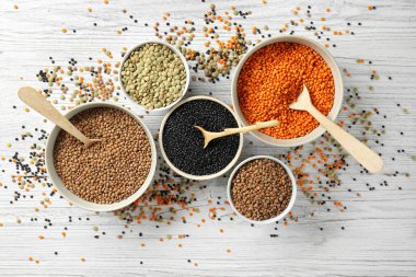 Mercimek farklı türleri 