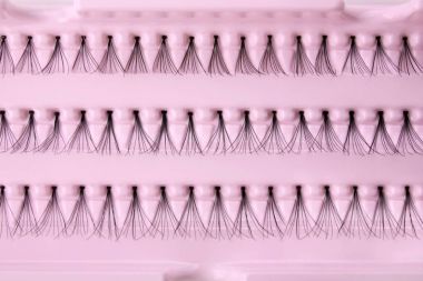 Pack, sahte kirpik yakın çekim