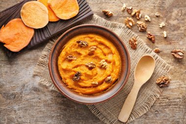 tatlı patates püresi